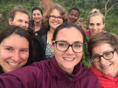 Selfie im Safari Jeep